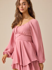 Marisol Crossover Romper Detail 4 - TULLABEE