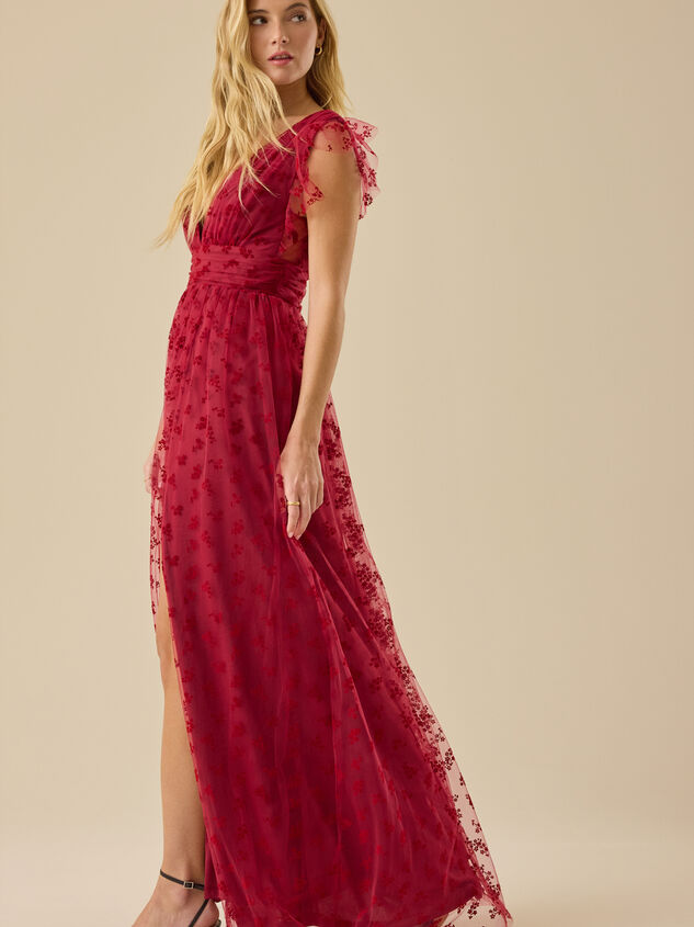 Elouise Maxi Dress Detail 4 - TULLABEE