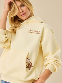 Warm Wishes Embroidered Hoodie Detail 5 - TULLABEE