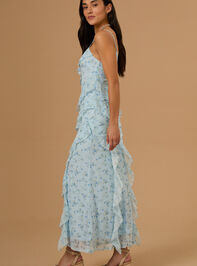 Ivy Floral Maxi Dress Detail 3 - TULLABEE