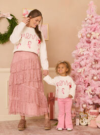 Mama Merry Candy Cane Sweater - TULLABEE