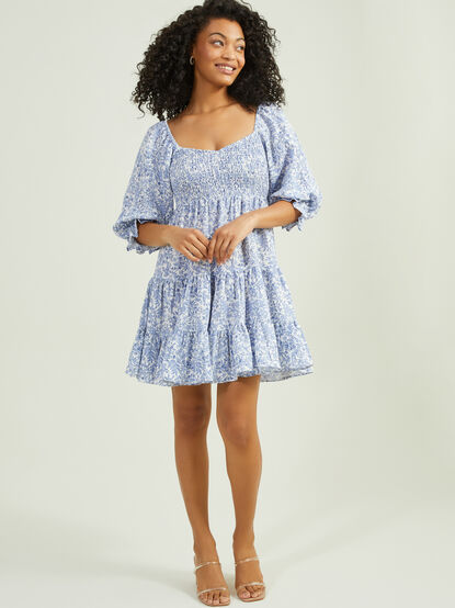 Evelyn Floral Mama Dress - TULLABEE