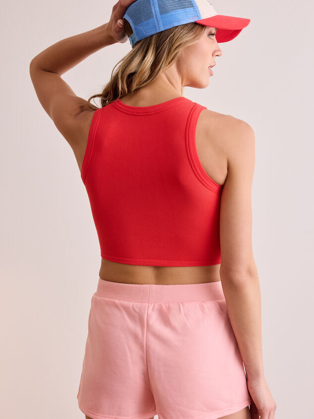 Victorious Cropped Tank Detail 3 - TULLABEE