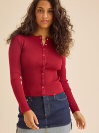 Viola Ribbed Cardigan - TULLABEE