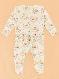 Oakley Floral Owl Footie Detail 2 - TULLABEE