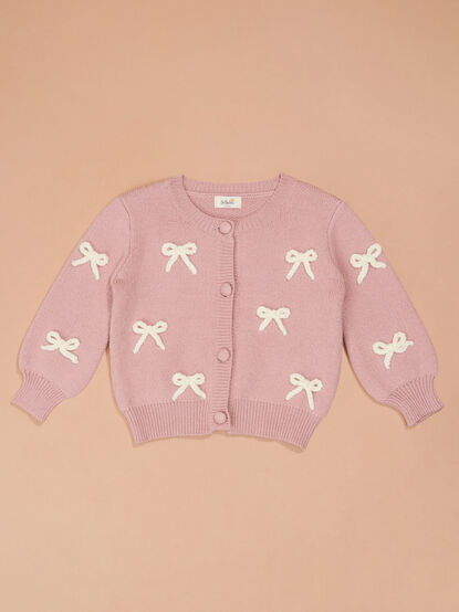 Brianna Bow Cardigan - TULLABEE