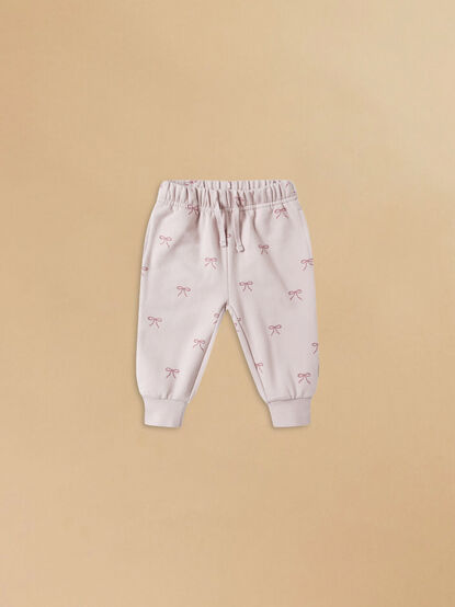 Lauren Bow Sweatpants By Rylee + Cru - TULLABEE
