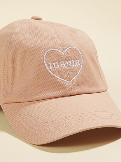 Mama Heart Baseball Hat - TULLABEE