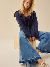 Kaylee Collard Cardigan Detail 2 - TULLABEE