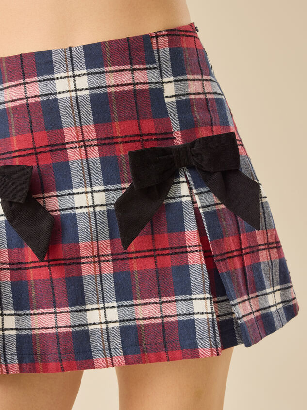 Ivanna Bow Skort Detail 3 - TULLABEE