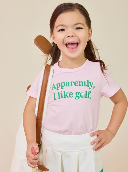 Apparently I Like Golf Tee - TULLABEE