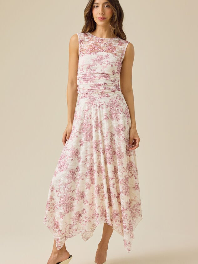 Koralynne Lace Maxi Dress Detail 4 - TULLABEE