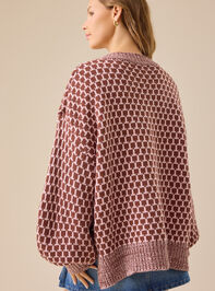 Sheena Oversized Sweater Detail 5 - TULLABEE