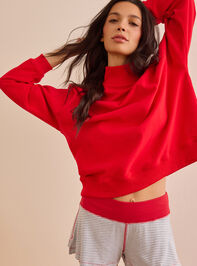 Precision Mock Neck Sweatshirt - TULLABEE