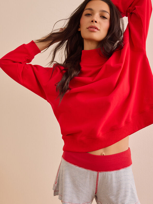 Precision Mock Neck Sweatshirt - TULLABEE