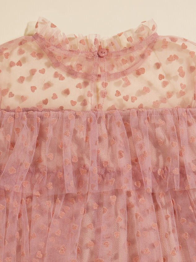 Elaine Heart Tulle Dress Detail 3 - TULLABEE