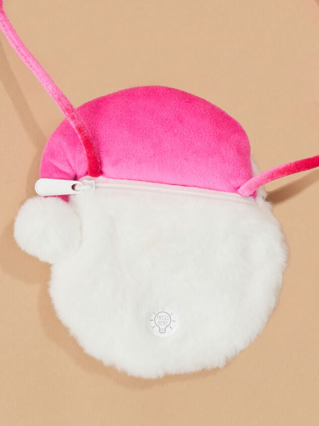 Santa Light Up Purse by Mud Pie Detail 4 - TULLABEE