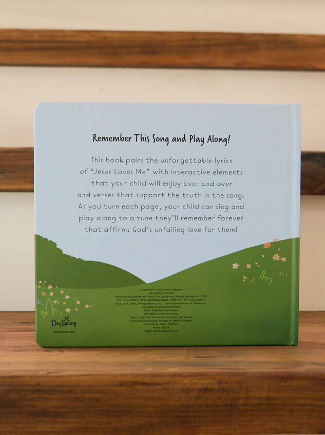 Jesus Loves Me Childrens Book Detail 3 - TULLABEE