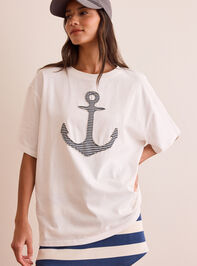 Anchors Away Tee Detail 3 - TULLABEE