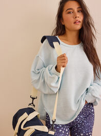 Recovery Ribbed Crewneck Detail 3 - TULLABEE