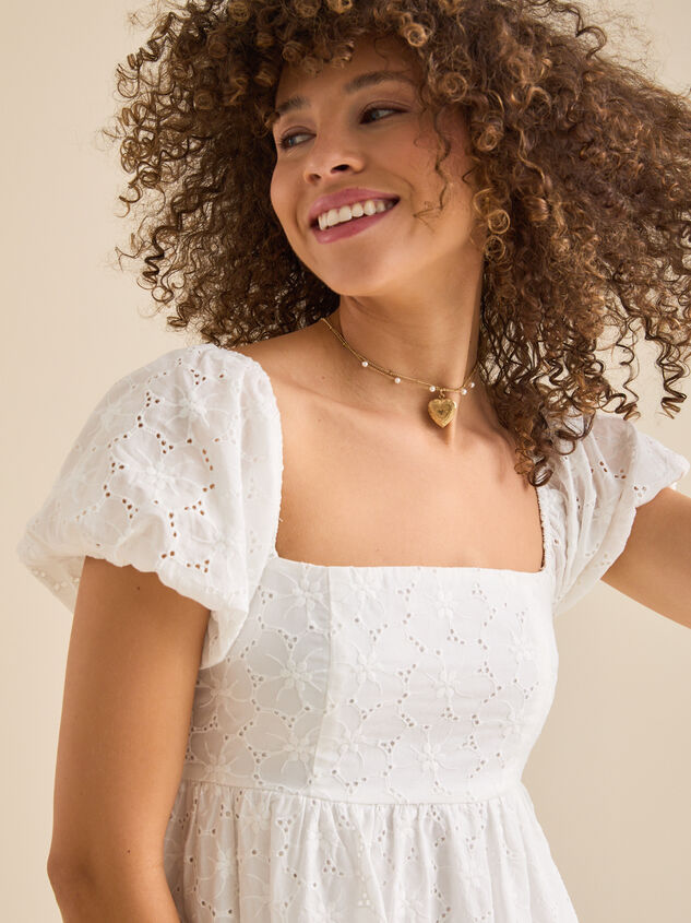Anna Mini Dress Detail 2 - TULLABEE