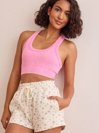 Pick Up Floral Shorts Detail 5 - TULLABEE