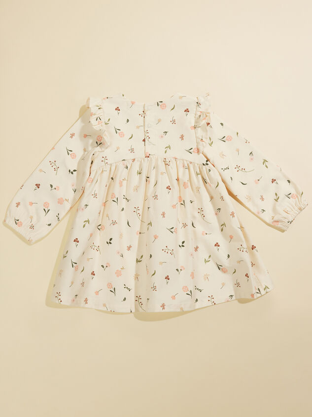 Tana Floral Corduroy Dress Detail 2 - TULLABEE