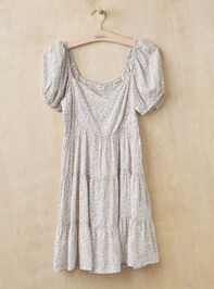 Adaline Floral Mama Dress Detail 2 - TULLABEE