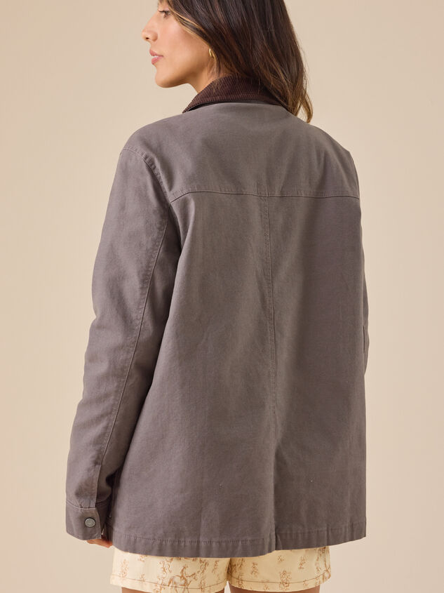 Charlie Barn Jacket Detail 5 - TULLABEE