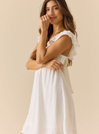 Jeanie Mini Dress Detail 3 - TULLABEE