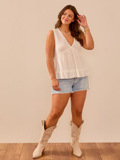Catarina Babydoll Top - TULLABEE