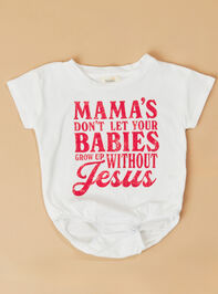 Babies with Jesus Bubble Detail 2 - TULLABEE