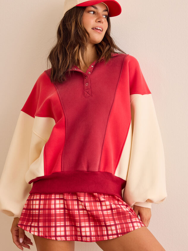 Peak Balloon Sleeve Pullover - TULLABEE