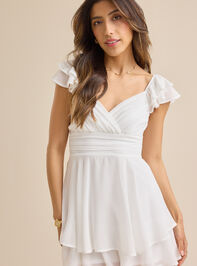 Lainey Double Layered Romper - TULLABEE