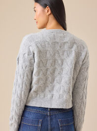 Jane Cable Sweater Detail 5 - TULLABEE
