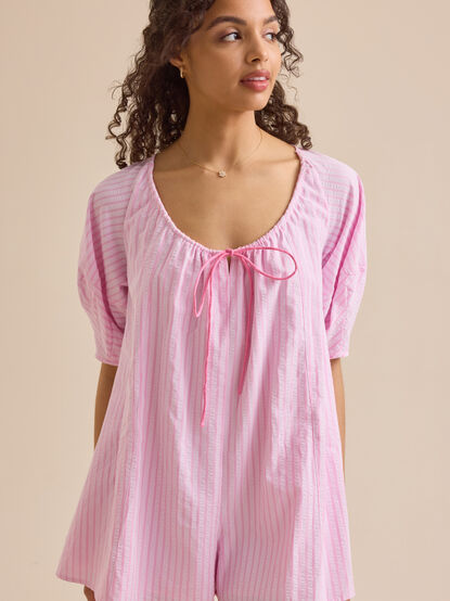 Posie Striped Romper - TULLABEE