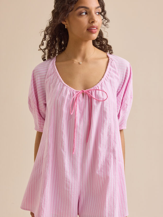 Posie Striped Romper - TULLABEE