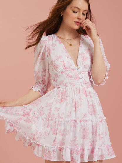 Mary Floral Dress - TULLABEE