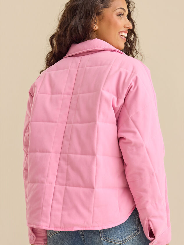 Sivan Quilted Jacket Detail 4 - TULLABEE