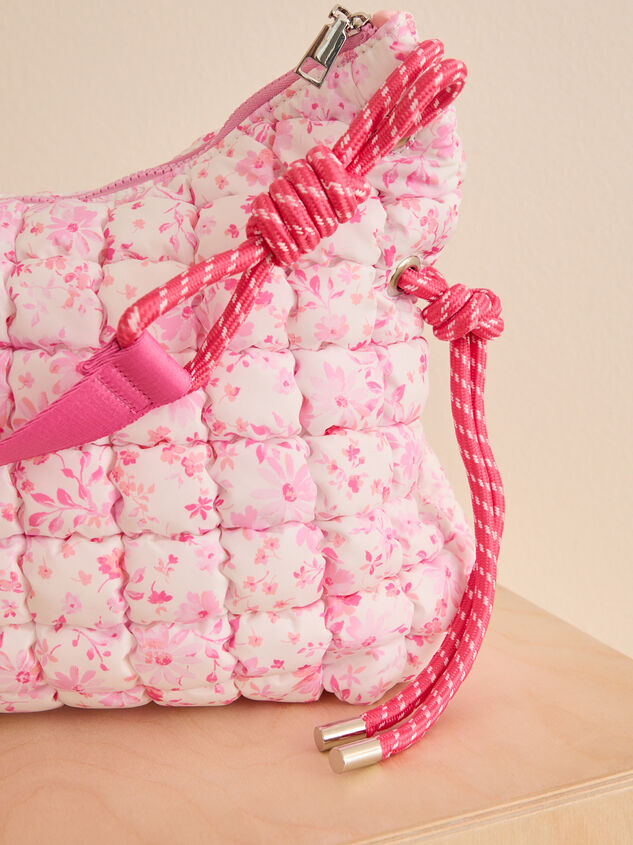 Rope And Bloom Quilted Shoulder Bag Detail 3 - TULLABEE