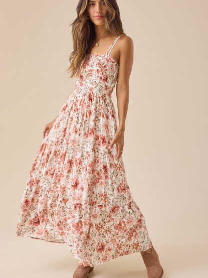 Kendall Floral Maxi Dress - TULLABEE