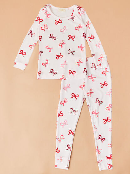 Candy Cane Babe Lounge Set - TULLABEE