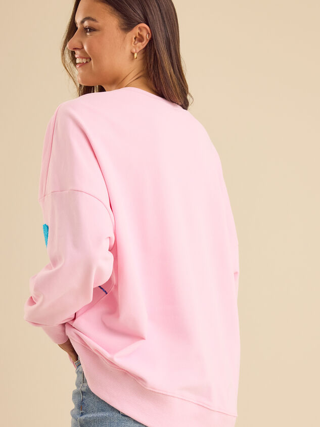 Christmas Lights Crew Neck Detail 5 - TULLABEE