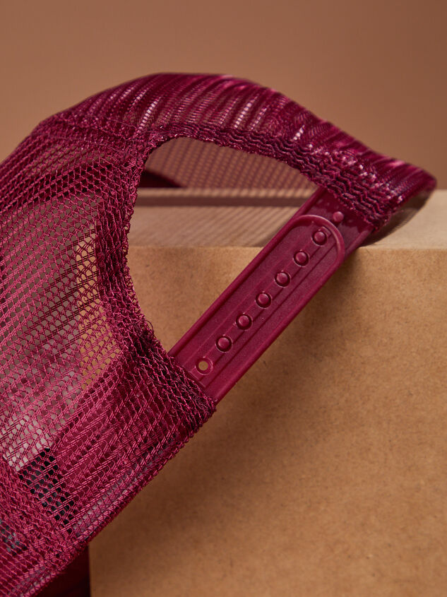 Better Days Are Coming Trucker Hat Detail 3 - TULLABEE