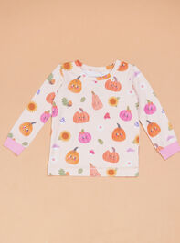 Pumpkin Patch Pal Lounge Set Detail 3 - TULLABEE