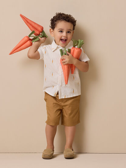 Carrot Button-Down - TULLABEE