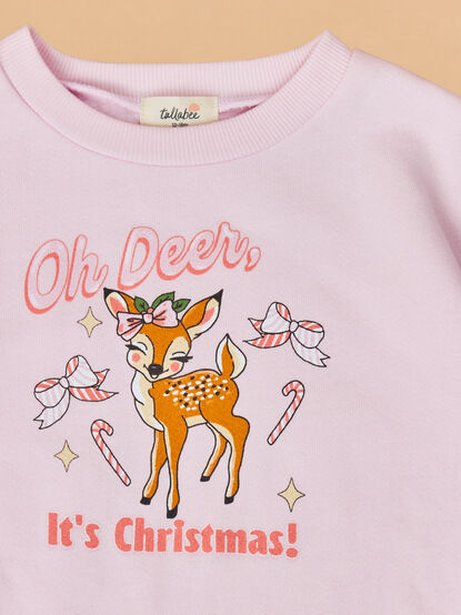 Oh Deer It's Christmas Bubble - TULLABEE