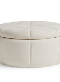 Bianca Upholstered Storage Ottoman - TULLABEE
