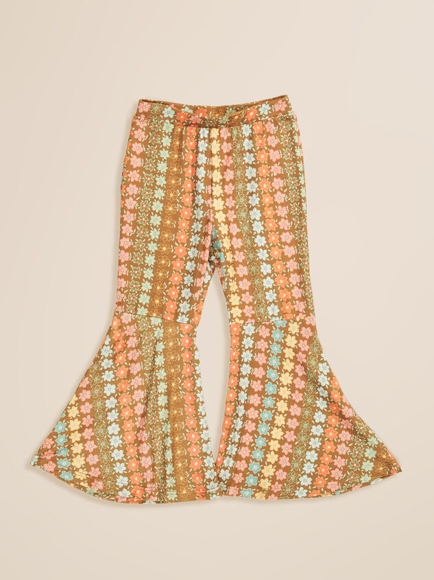 Daisy Striped Flares Detail 1 - TULLABEE