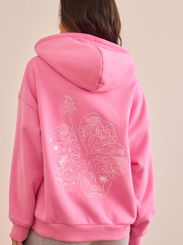 Hibiscus Paradise Hoodie - TULLABEE